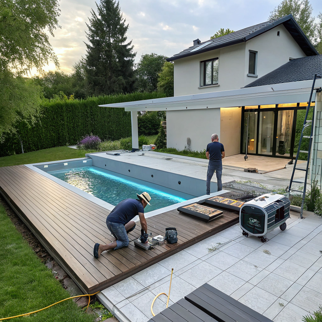 Conception et accompagnement piscine Meaux